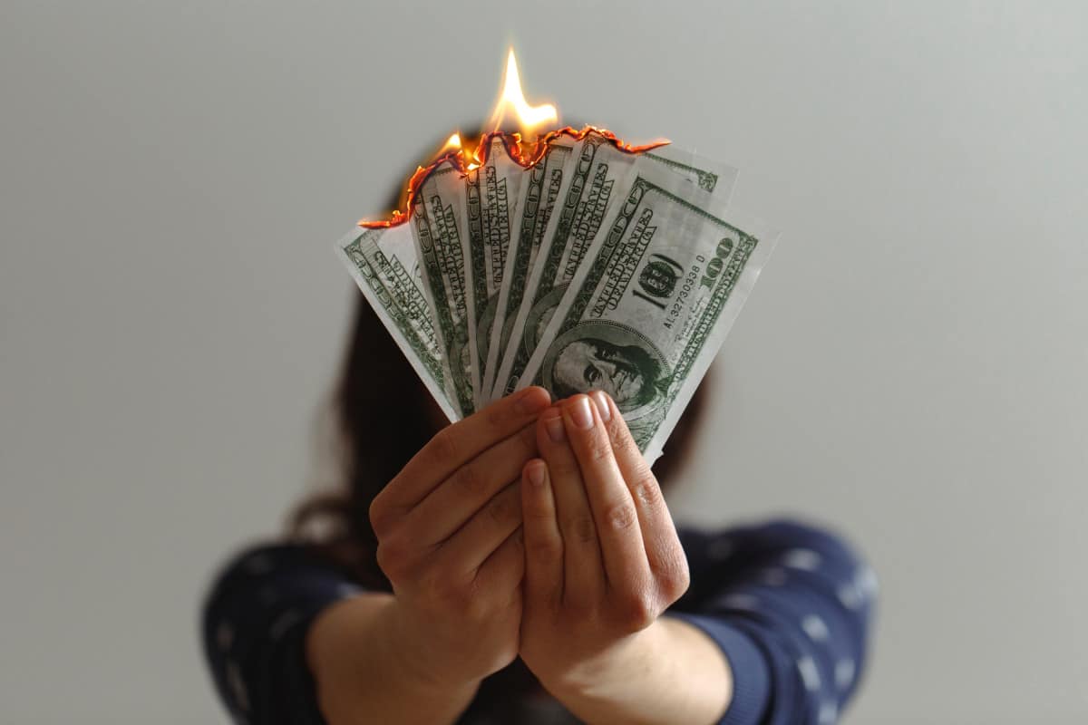 Lighting Money on Fire