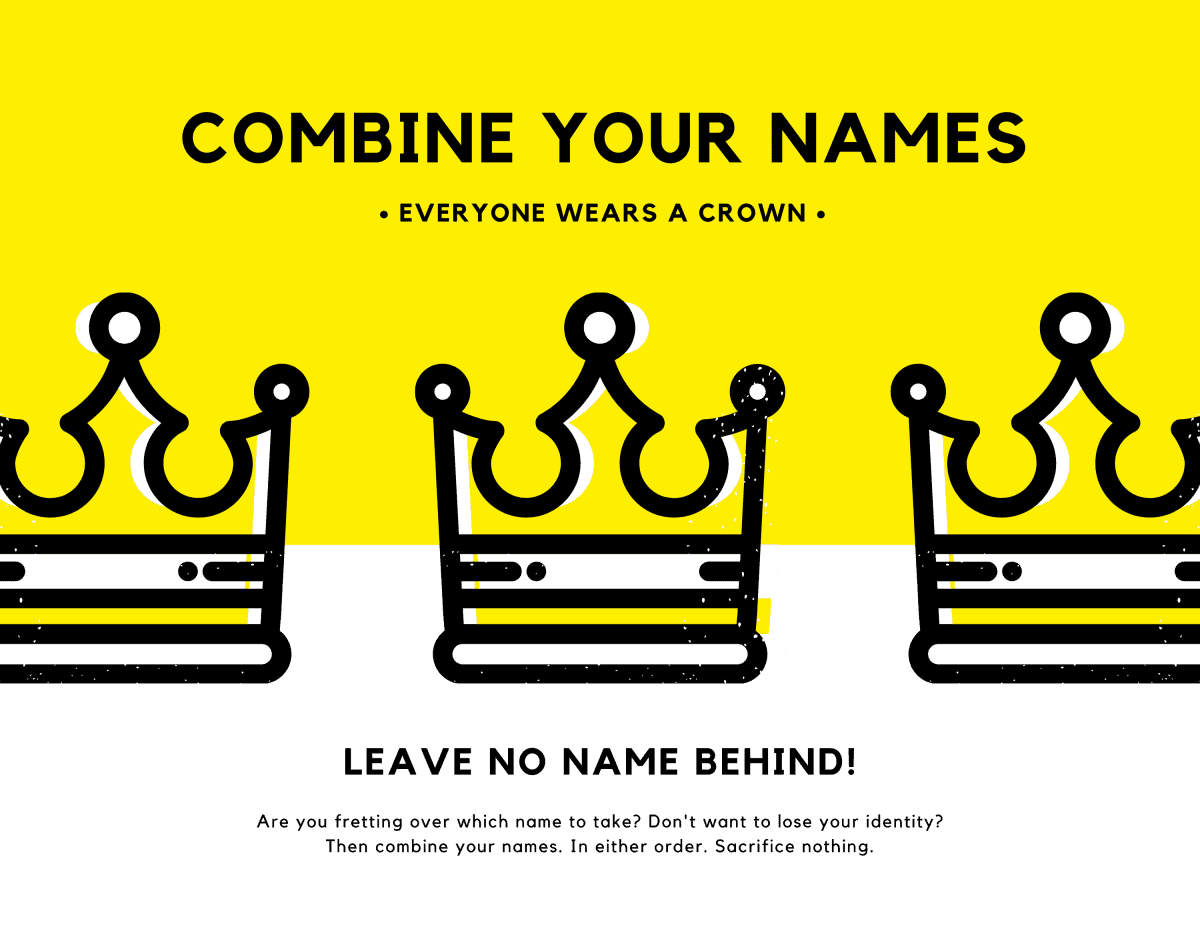 Combine your names