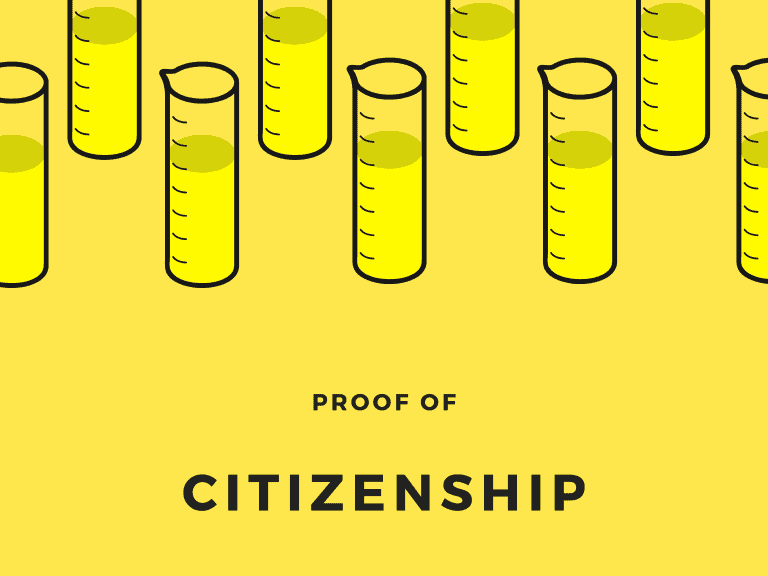 Proof of citizenship