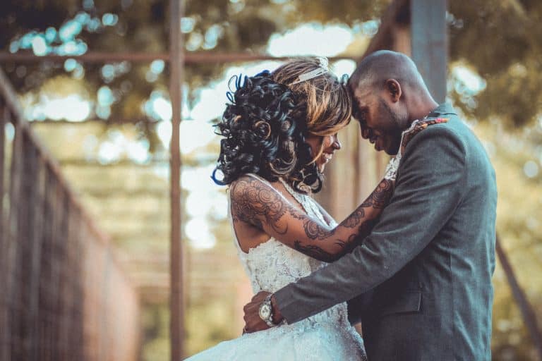 Married African-American Couple Photoshoot in Maryland