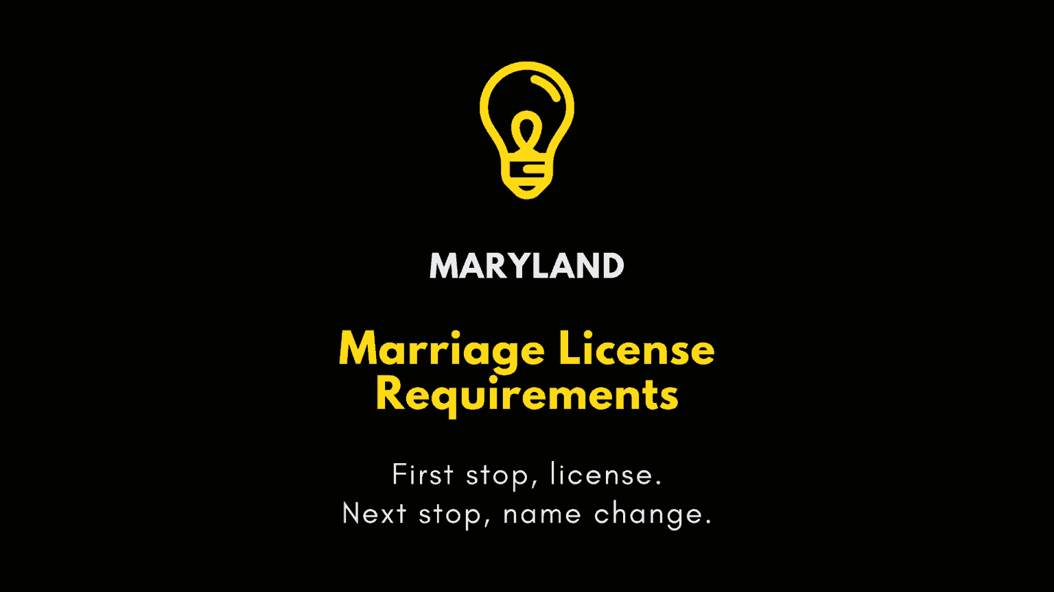 Maryland Name Change A Complete HowTo Guide Marriage Name Change