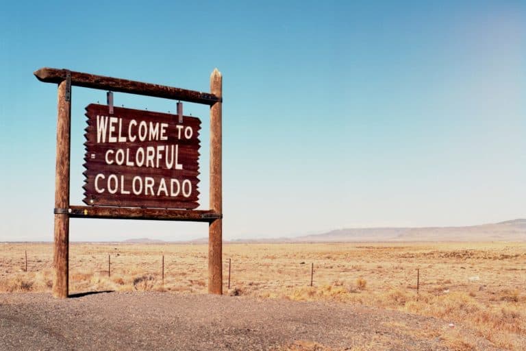 Welcome to Colorful Colorado Sign